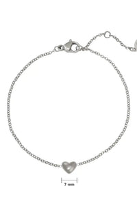 Armband hart zilver