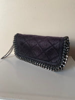 Afbeelding in Gallery-weergave laden, Zwart suede clutch

