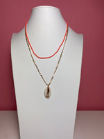 Afbeelding in Gallery-weergave laden, Laagjesketting schelp
