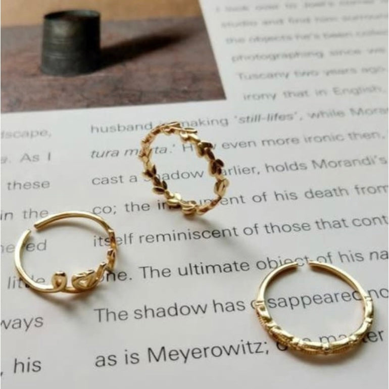 Ring Mother nature goud