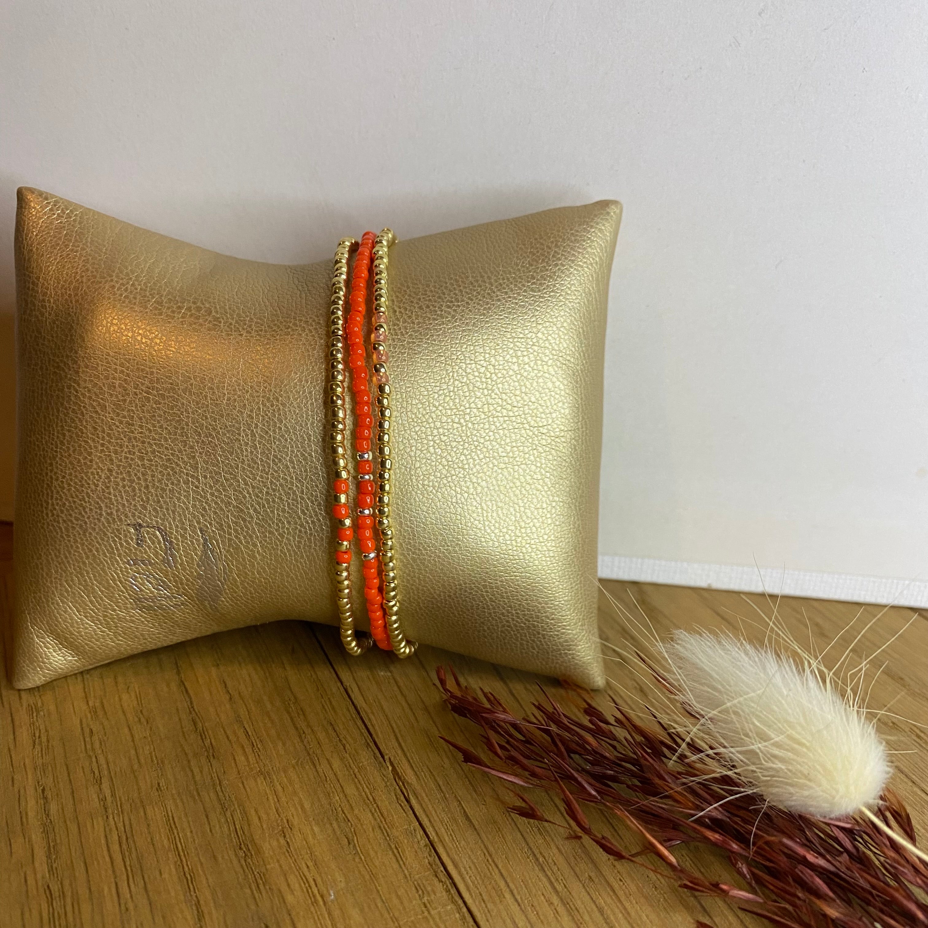 Armbandjes Miyuki oranje