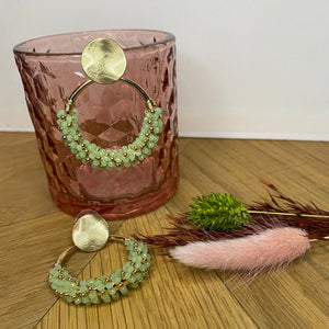 Oobellen zoetwaterparel groen
