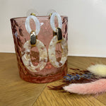 Afbeelding in Gallery-weergave laden, Oorbellen Resin beige
