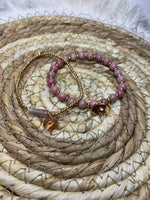 Afbeelding in Gallery-weergave laden, Armbandjes rose set 2
