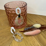 Afbeelding in Gallery-weergave laden, Oorbellen Resin beige
