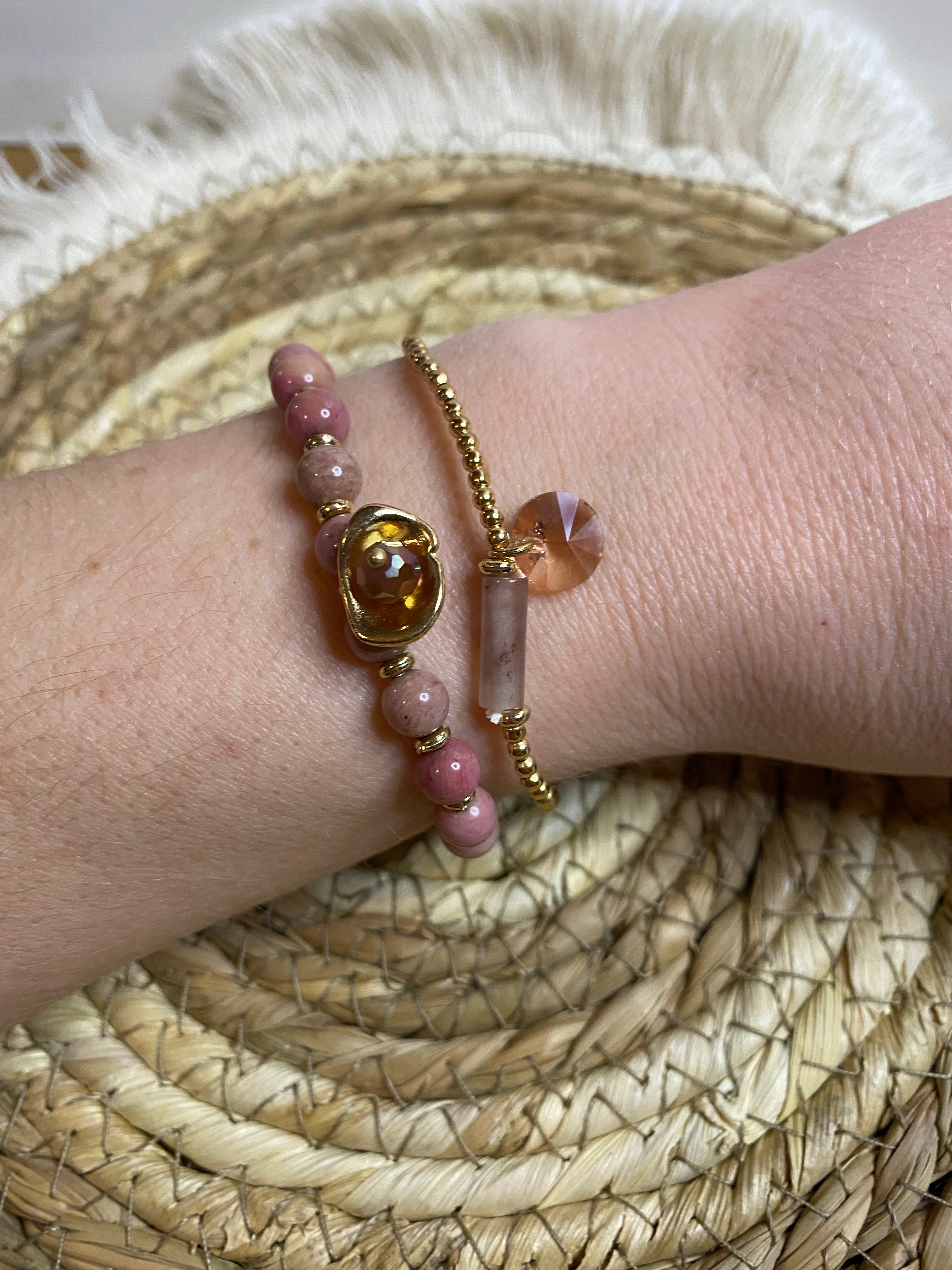 Armbandjes rose set 2