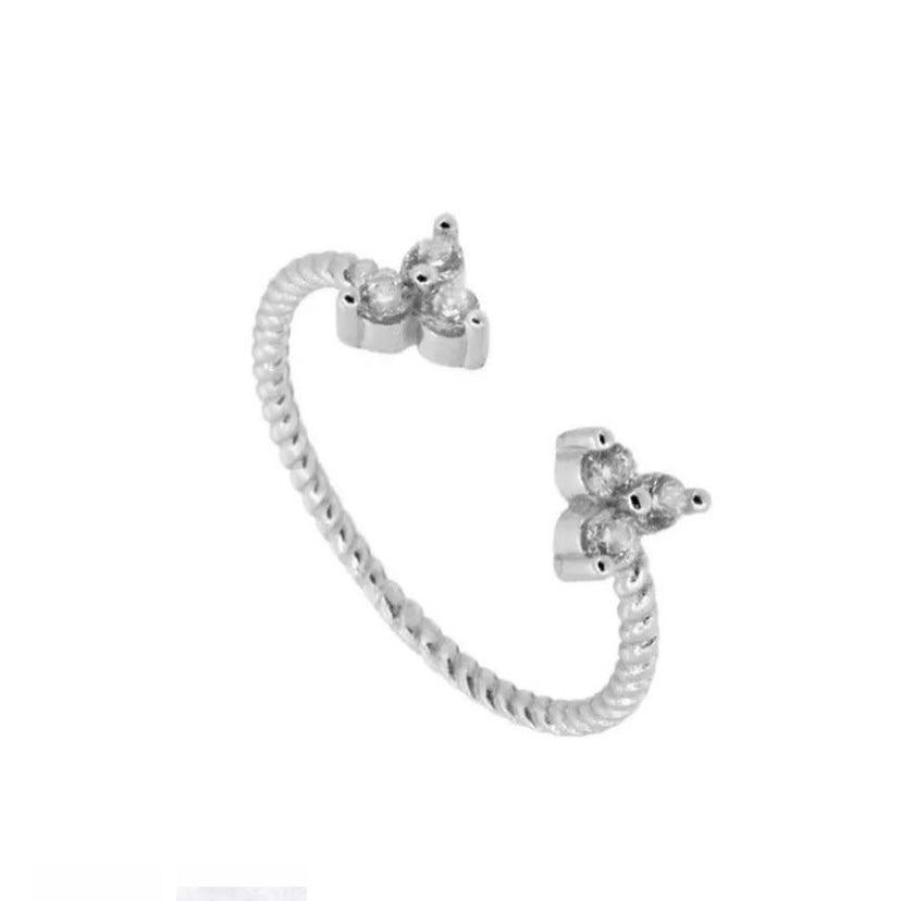 Ring Manhattan zilver