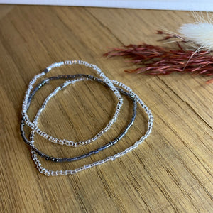 Armbandjes Miyuki chrome