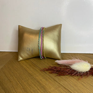 Armbandjes Miyuki muntgroen