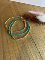 Afbeelding in Gallery-weergave laden, Armbandjes Miyuki turquoise
