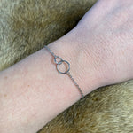 Afbeelding in Gallery-weergave laden, Armband Ringen zilver
