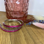 Afbeelding in Gallery-weergave laden, Oorringen roze
