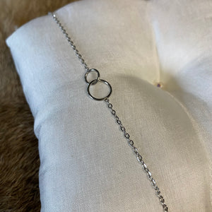 Armband Ringen zilver